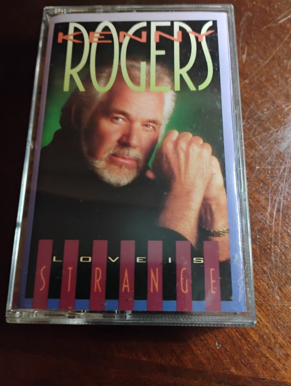 Kenny Rogers "Love Is Strange" Cassette - Black, Green, Purple